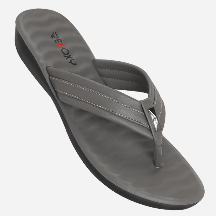Women Grey Sandals - Reboxy Footcare